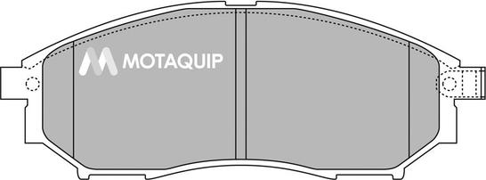 Motaquip LVXL1371 - Тормозные колодки, дисковые, комплект autospares.lv