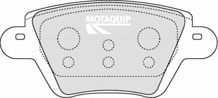 Motaquip LVXL1247 - Тормозные колодки, дисковые, комплект autospares.lv