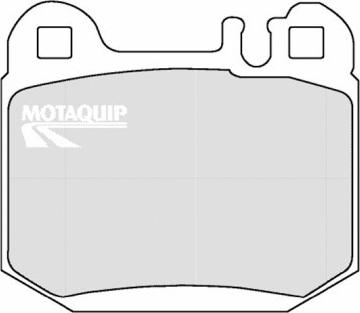 Motaquip LVXL1214 - Тормозные колодки, дисковые, комплект autospares.lv