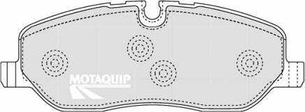 Motaquip LVXL1283 - Тормозные колодки, дисковые, комплект autospares.lv