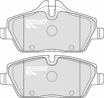 Motaquip LVXL1277 - Тормозные колодки, дисковые, комплект autospares.lv