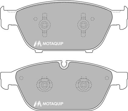 Motaquip LVXL1709 - Тормозные колодки, дисковые, комплект autospares.lv