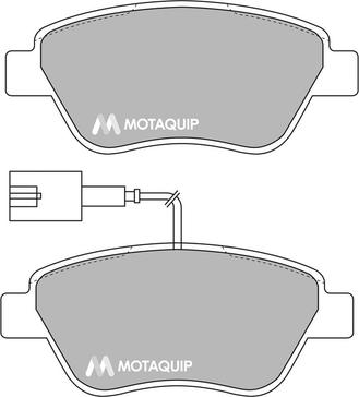 Motaquip LVXL1714 - Тормозные колодки, дисковые, комплект autospares.lv