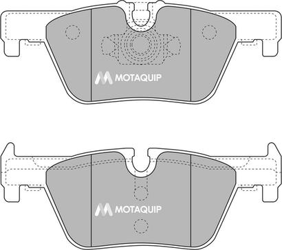 Motaquip LVXL1731 - Тормозные колодки, дисковые, комплект autospares.lv