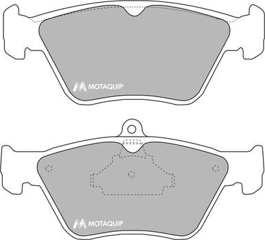 Motaquip LVXL899 - Тормозные колодки, дисковые, комплект autospares.lv