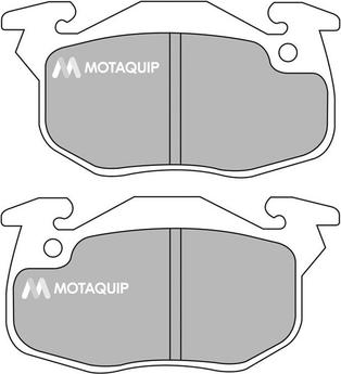 Motaquip LVXL864 - Тормозные колодки, дисковые, комплект autospares.lv
