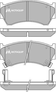 Motaquip LVXL885 - Тормозные колодки, дисковые, комплект autospares.lv