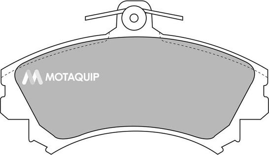 Motaquip LVXL883 - Тормозные колодки, дисковые, комплект autospares.lv
