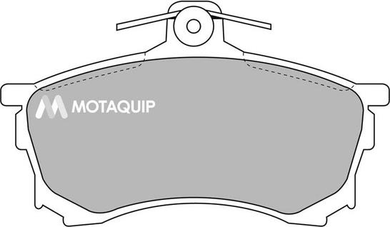 Motaquip LVXL882 - Тормозные колодки, дисковые, комплект autospares.lv