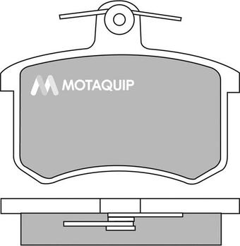 Motaquip LVXL394 - Тормозные колодки, дисковые, комплект autospares.lv