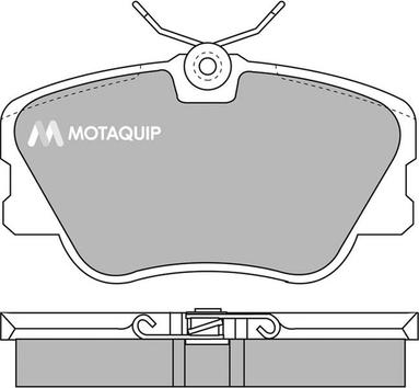 Motaquip LVXL363 - Тормозные колодки, дисковые, комплект autospares.lv