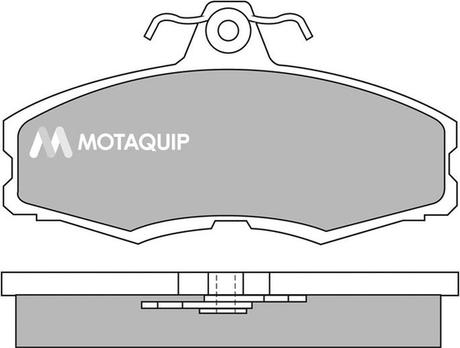 Motaquip LVXL306 - Тормозные колодки, дисковые, комплект autospares.lv