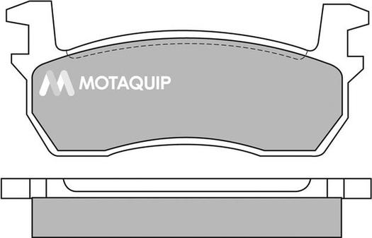 Motaquip LVXL312 - Тормозные колодки, дисковые, комплект autospares.lv