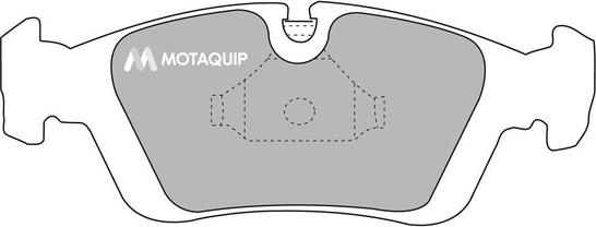 Motaquip LVXL332 - Тормозные колодки, дисковые, комплект autospares.lv