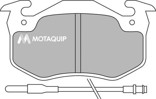 Motaquip LVXL370 - Тормозные колодки, дисковые, комплект autospares.lv