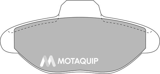 Motaquip LVXL262 - Тормозные колодки, дисковые, комплект autospares.lv