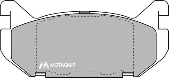 Motaquip LVXL768 - Тормозные колодки, дисковые, комплект autospares.lv