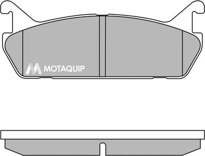 Motaquip LVXL704 - Тормозные колодки, дисковые, комплект autospares.lv