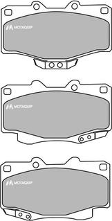 Motaquip LVXL738 - Тормозные колодки, дисковые, комплект autospares.lv