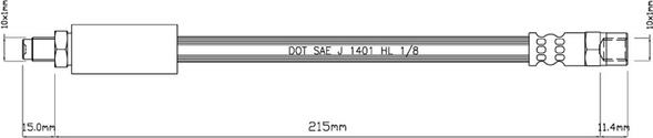 Motaquip VBH994 - Тормозной шланг autospares.lv