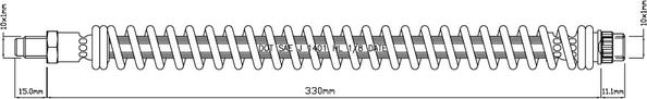 Motaquip VBH742 - Тормозной шланг autospares.lv