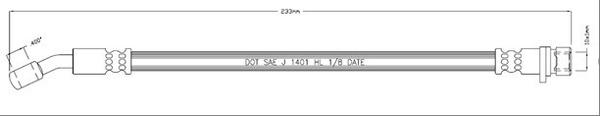 Motaquip VBJ486 - Тормозной шланг autospares.lv