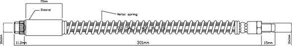 Motaquip VBJ184 - Тормозной шланг autospares.lv