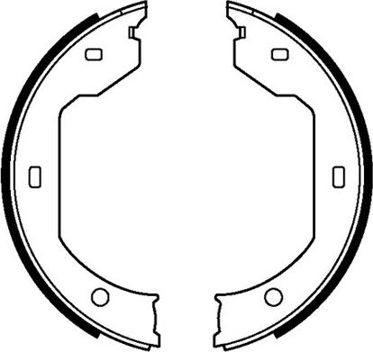 Motaquip VBS697 - Комплект тормозов, ручник, парковка autospares.lv