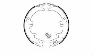 Motaquip VBS656 - Комплект тормозов, ручник, парковка autospares.lv