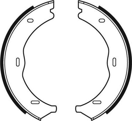 Motaquip VBS713 - Комплект тормозов, ручник, парковка autospares.lv