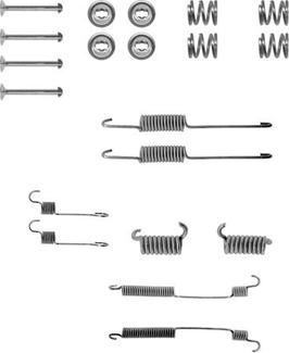 Motaquip VMK508 - Комплектующие, барабанный тормозной механизм autospares.lv