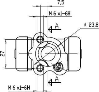 Motaquip VWC509 - Колесный тормозной цилиндр autospares.lv