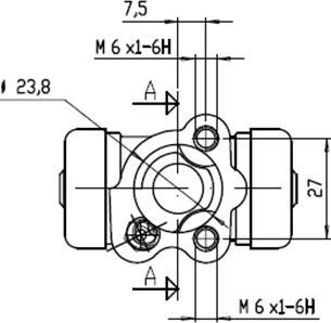 Motaquip VWC510 - Колесный тормозной цилиндр autospares.lv