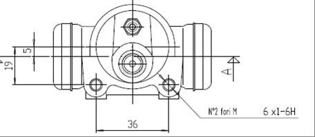 Motaquip VWC589 - Колесный тормозной цилиндр autospares.lv