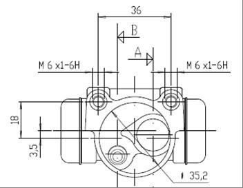 Motaquip VWC583 - Колесный тормозной цилиндр autospares.lv