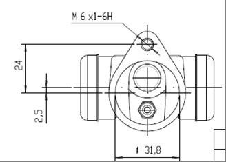 Motaquip VWC539 - Колесный тормозной цилиндр autospares.lv