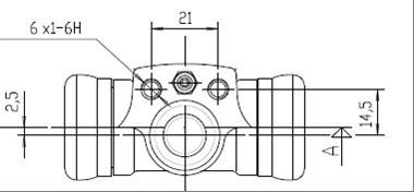 Motaquip VWC693 - Колесный тормозной цилиндр autospares.lv