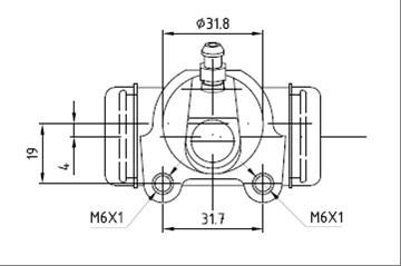 Motaquip VWC668 - Колесный тормозной цилиндр autospares.lv