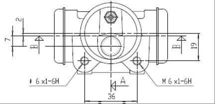 Motaquip VWC600 - Колесный тормозной цилиндр autospares.lv