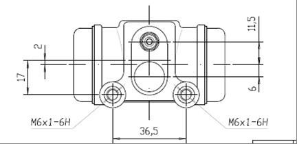 Motaquip VWC631 - Колесный тормозной цилиндр autospares.lv