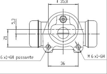 Motaquip VWC859 - Колесный тормозной цилиндр autospares.lv