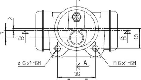 Motaquip VWC819 - Колесный тормозной цилиндр autospares.lv