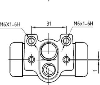 Motaquip VWC873 - Колесный тормозной цилиндр autospares.lv