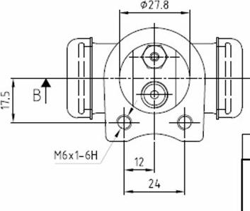 Motaquip VWC872 - Колесный тормозной цилиндр autospares.lv