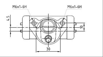 Motaquip VWC222 - Колесный тормозной цилиндр autospares.lv