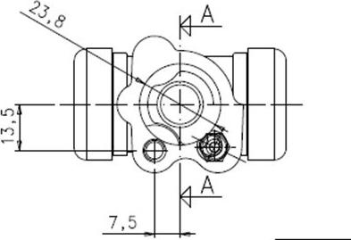 Motaquip VWC794 - Колесный тормозной цилиндр autospares.lv