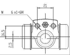 Motaquip VWC760 - Колесный тормозной цилиндр autospares.lv