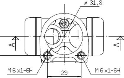 Motaquip VWC789 - Колесный тормозной цилиндр autospares.lv