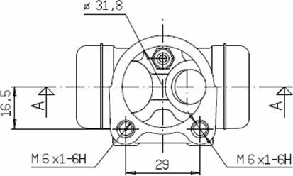 Motaquip VWC788 - Колесный тормозной цилиндр autospares.lv