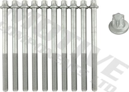 MOTIVE HB8112SET - Комплект болтов головки цилиндра autospares.lv